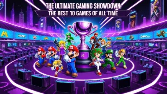 An image of The Ultimate Gaming Showdown: The Best 10 Games of All Time