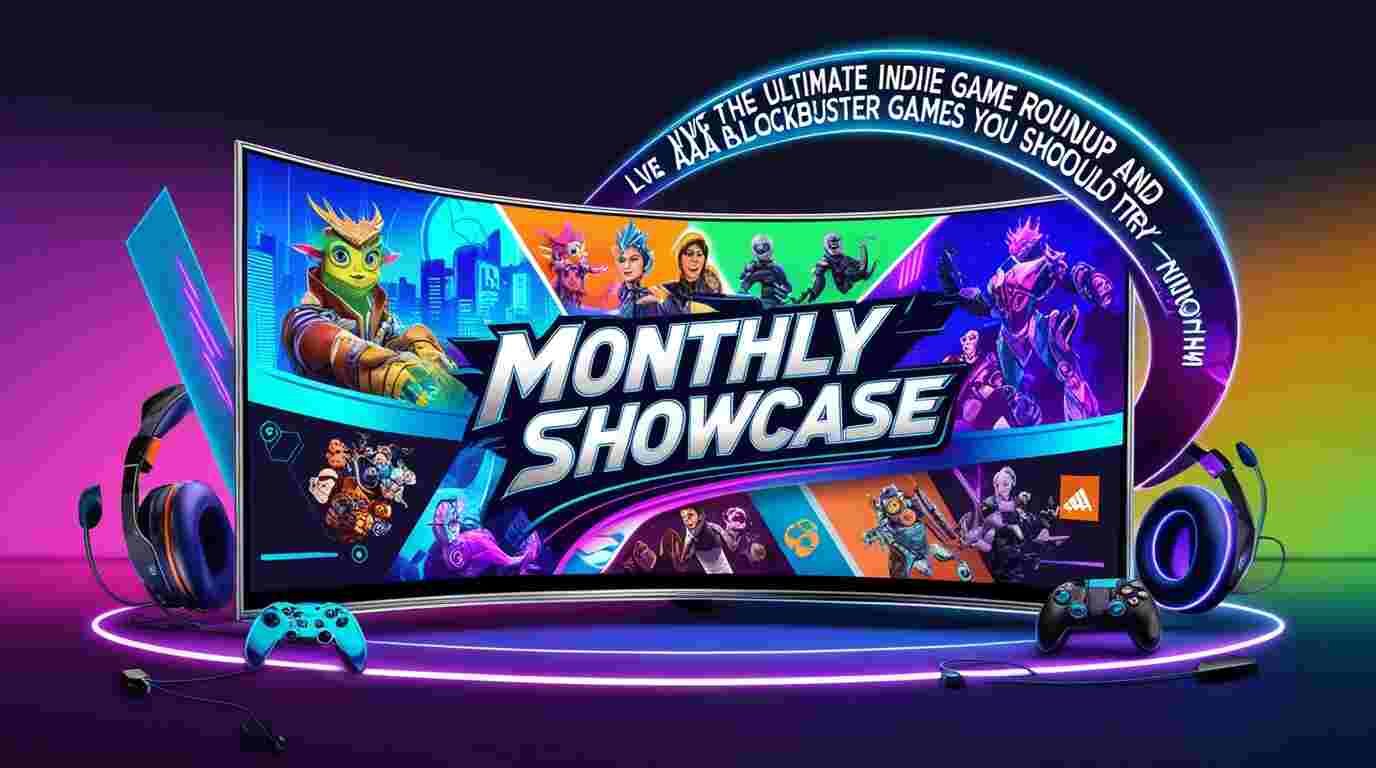 An image of A Monthly Showcase: Live the Ultimate Indie Game Roundup and AAA Blockbuster Games You Should Try