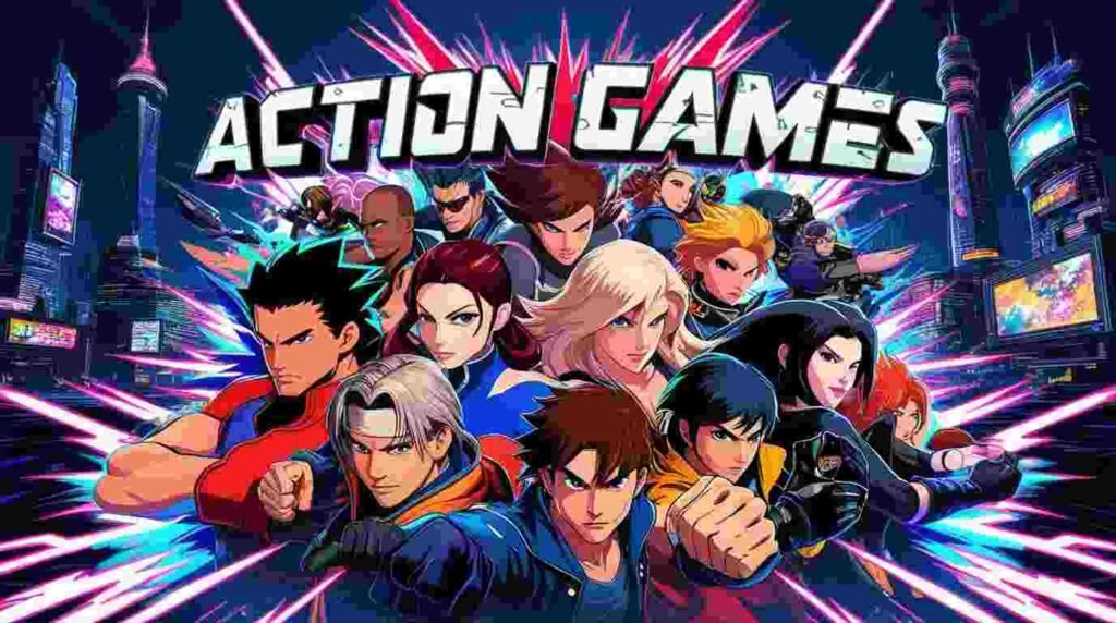 An image of Action Games