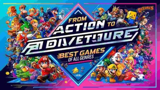 An image of From Action to Adventure Best Games of All Genres